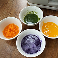 多彩米饭-喔喔牛辅食机的做法图解3