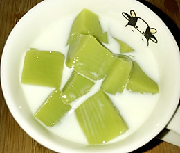 抹茶布丁(快手版)的做法