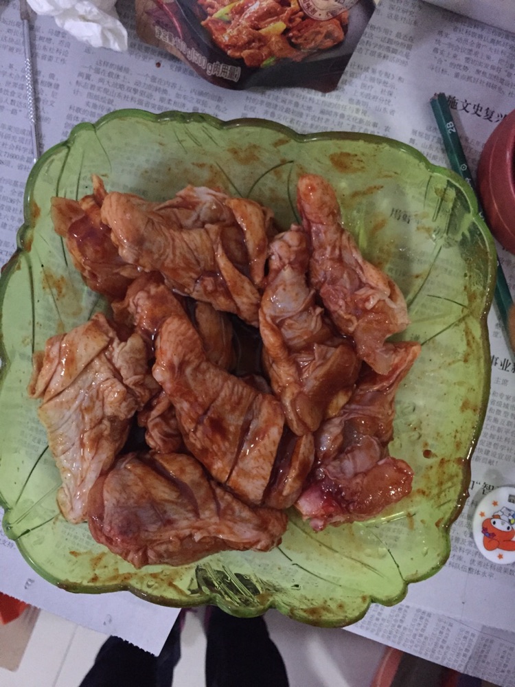 烤鸡翅根的做法图解1