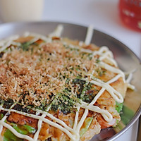 #321沙拉日#深夜食堂之#大阪烧Okonomiyaki的做法图解13