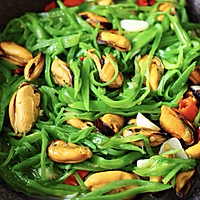 海虹爆炒芸豆丝的做法图解13