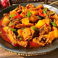新疆大盘鸡#豪吉小香风 做菜超吃香#的做法图解9