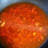#太太乐鲜鸡汁玩转健康快手菜#减脂西红柿汤的做法图解5