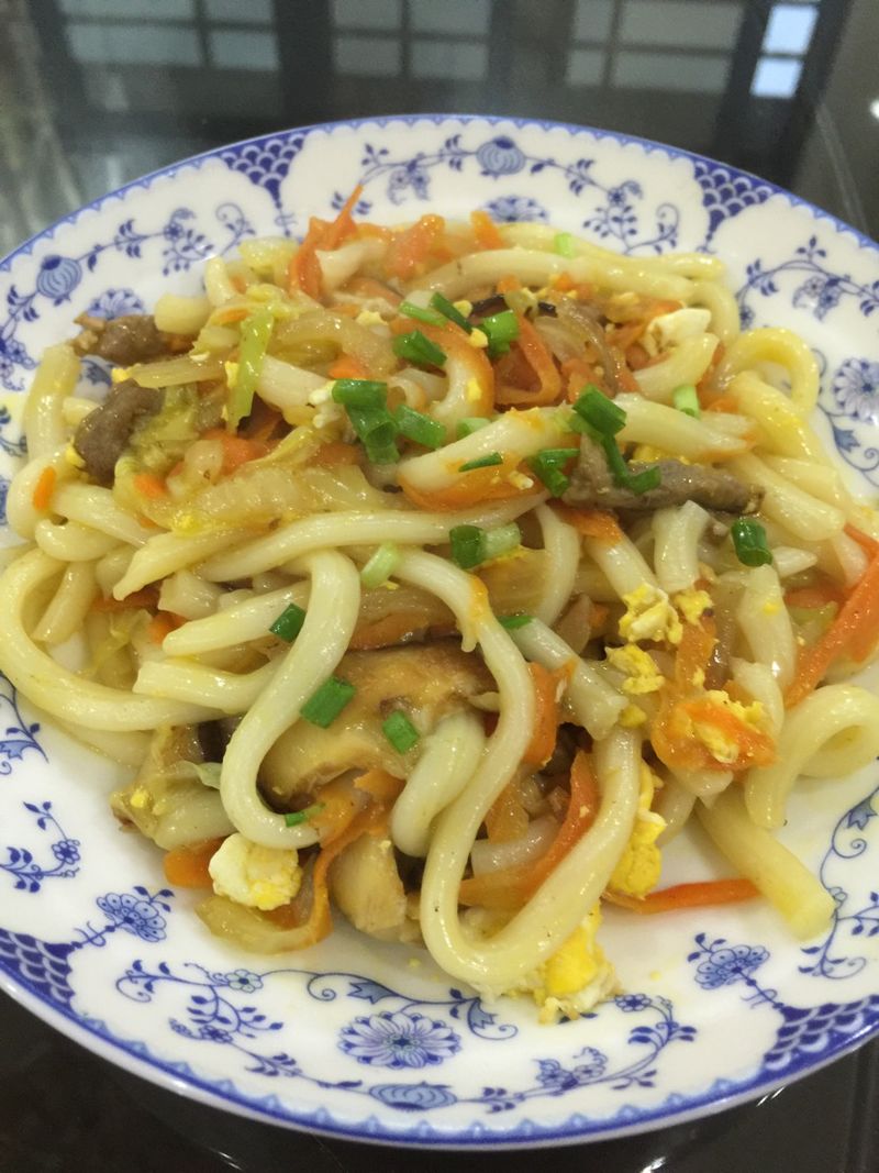 香炒乌冬