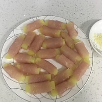 糖醋里脊土豆卷的做法图解3