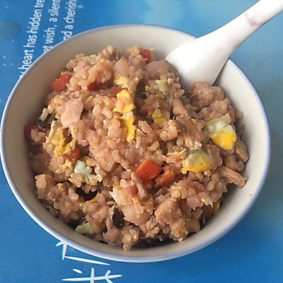 电饭煲健身糙米焖饭