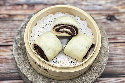 豆沙花卷