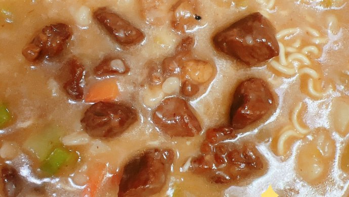 红烧牛肉面疙瘩