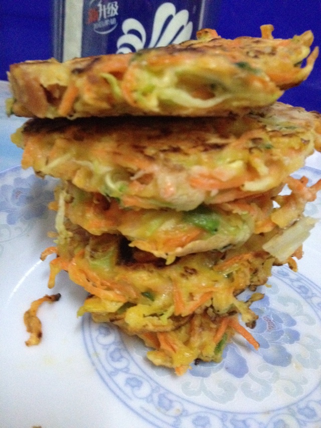 减肥营养～杂蔬小饼！的做法