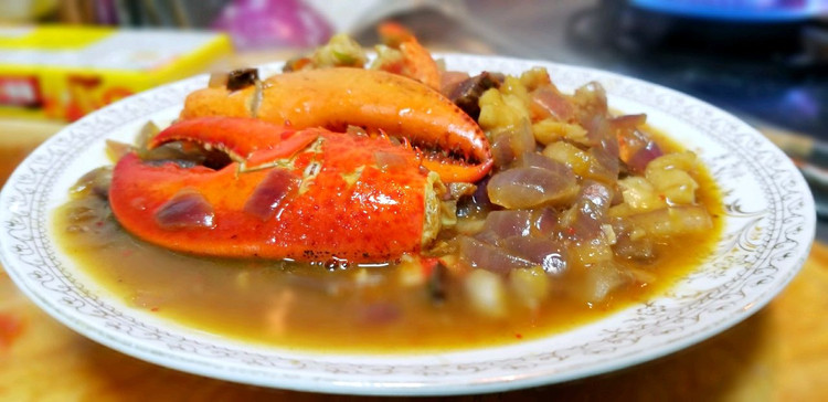 咖喱龙虾的做法