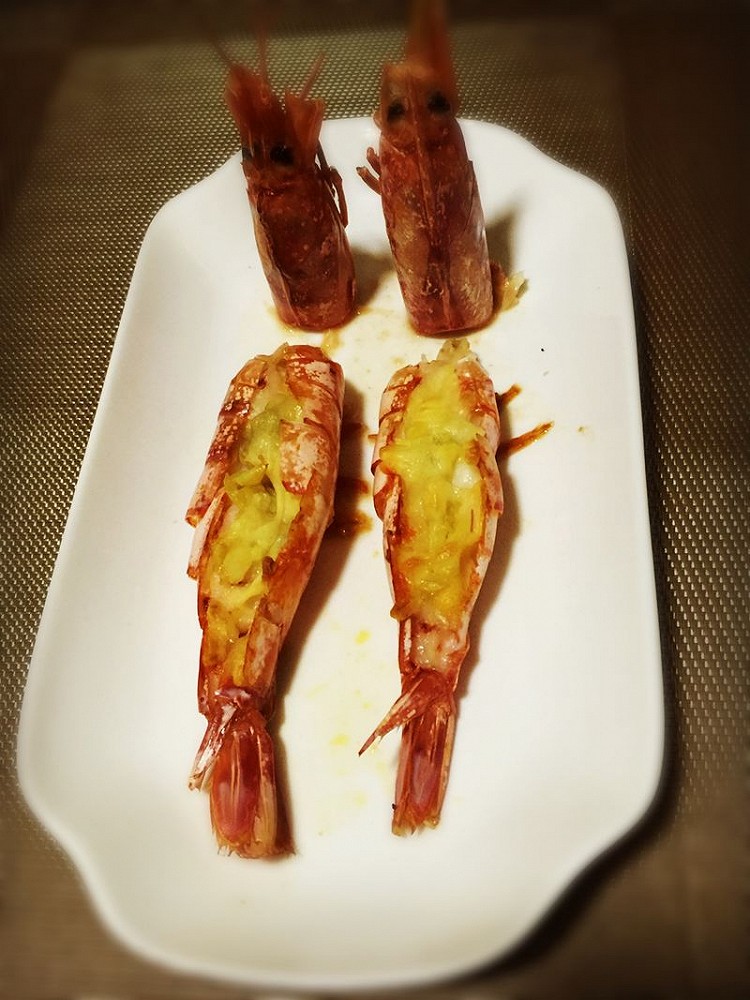 芝士焗阿根廷红虾的做法