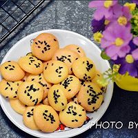 黑芝麻薄脆饼的做法图解9