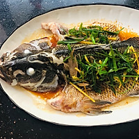 家常清蒸鱼（红友鱼）的做法图解9