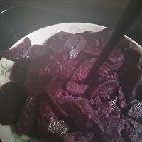 紫薯牛奶泥的做法图解5
