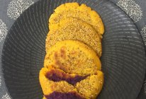 南瓜紫薯饼的做法