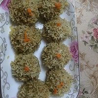 珍珠丸子的做法图解6