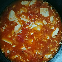 番茄虾豆腐羹的做法图解6