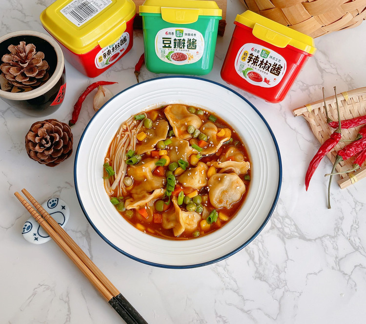 酱香饺子的做法