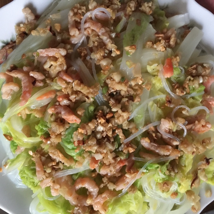 蒜蓉粉丝娃娃菜的做法图解5
