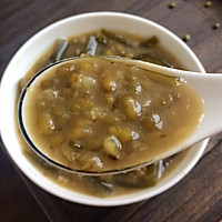 消暑佳品: 陈皮海带绿豆沙的做法图解11