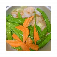 【家常菜】荷兰豆炒虾仁的做法图解4