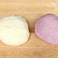 【双色紫薯馒头】一次发酵好吃又好看的做法图解4