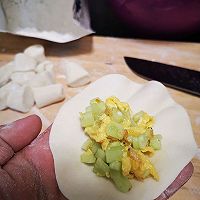 虾米黄瓜蒸饺的做法图解6