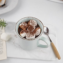 5分钟做一杯❗️暖心暖胃❗️棉花糖热巧克力
