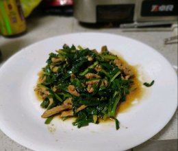 韭菜炒肉丝的做法