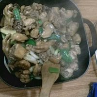 地锅鸡炖土豆的做法图解6