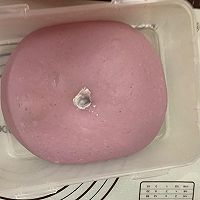 香芋紫薯魔法包的做法图解4