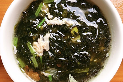 简单经典的紫菜蛋花汤