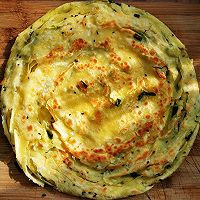 千层鸡蛋葱花饼的做法图解17