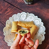 ♨️‼️美味荠菜春卷的做法图解11