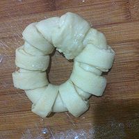 花型奶酪面包#东菱魔法云面包机#的做法图解12