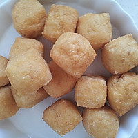蒸酿虾仁豆腐泡的做法图解2