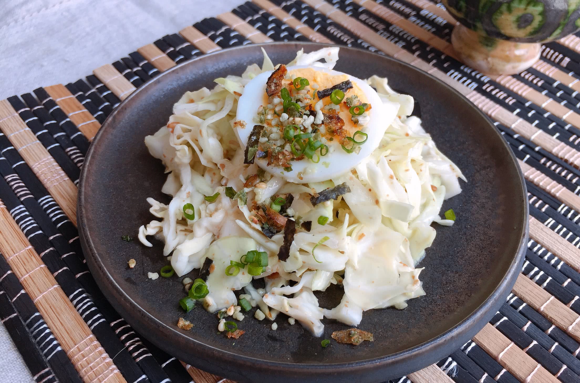 And cabbage salad