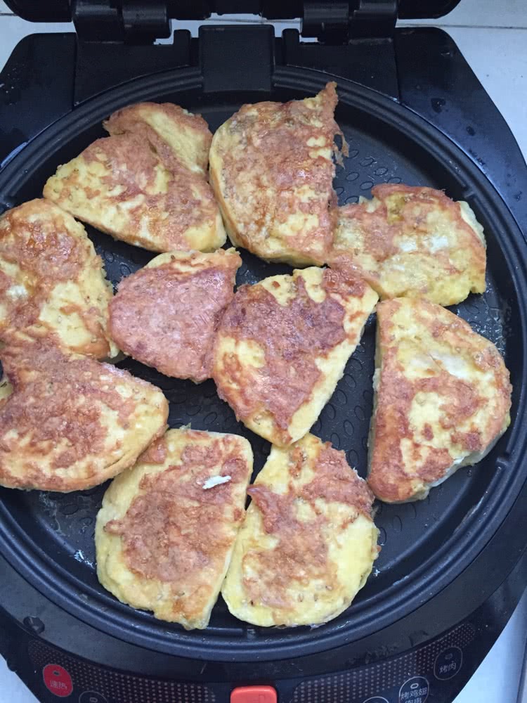 鸡蛋裹馒头片