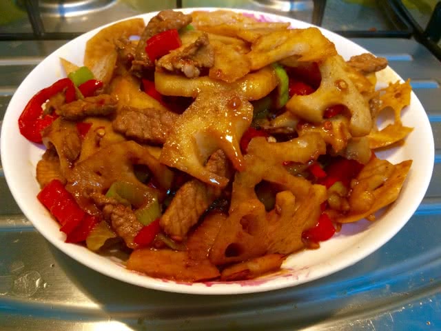 脆藕肉片