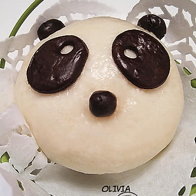 【熊猫馒头】&【熊猫蜜豆包】