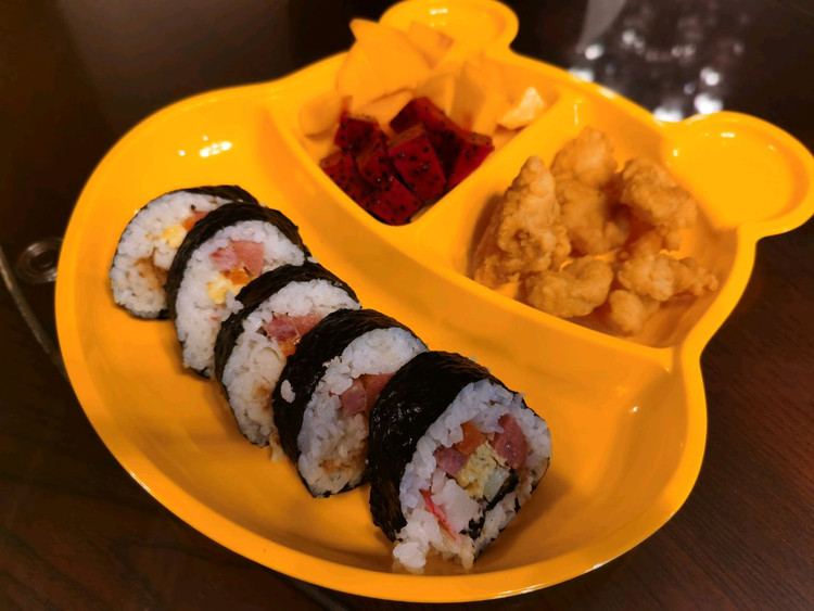 紫菜寿司卷～儿童简餐系列的做法