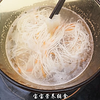 宝宝辅食-鱼片时蔬汤面的做法图解4