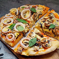 海陆双拼披萨#一机多能，一席饪选#的做法图解39