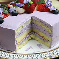 水果紫薯鲜奶蛋糕的做法图解21