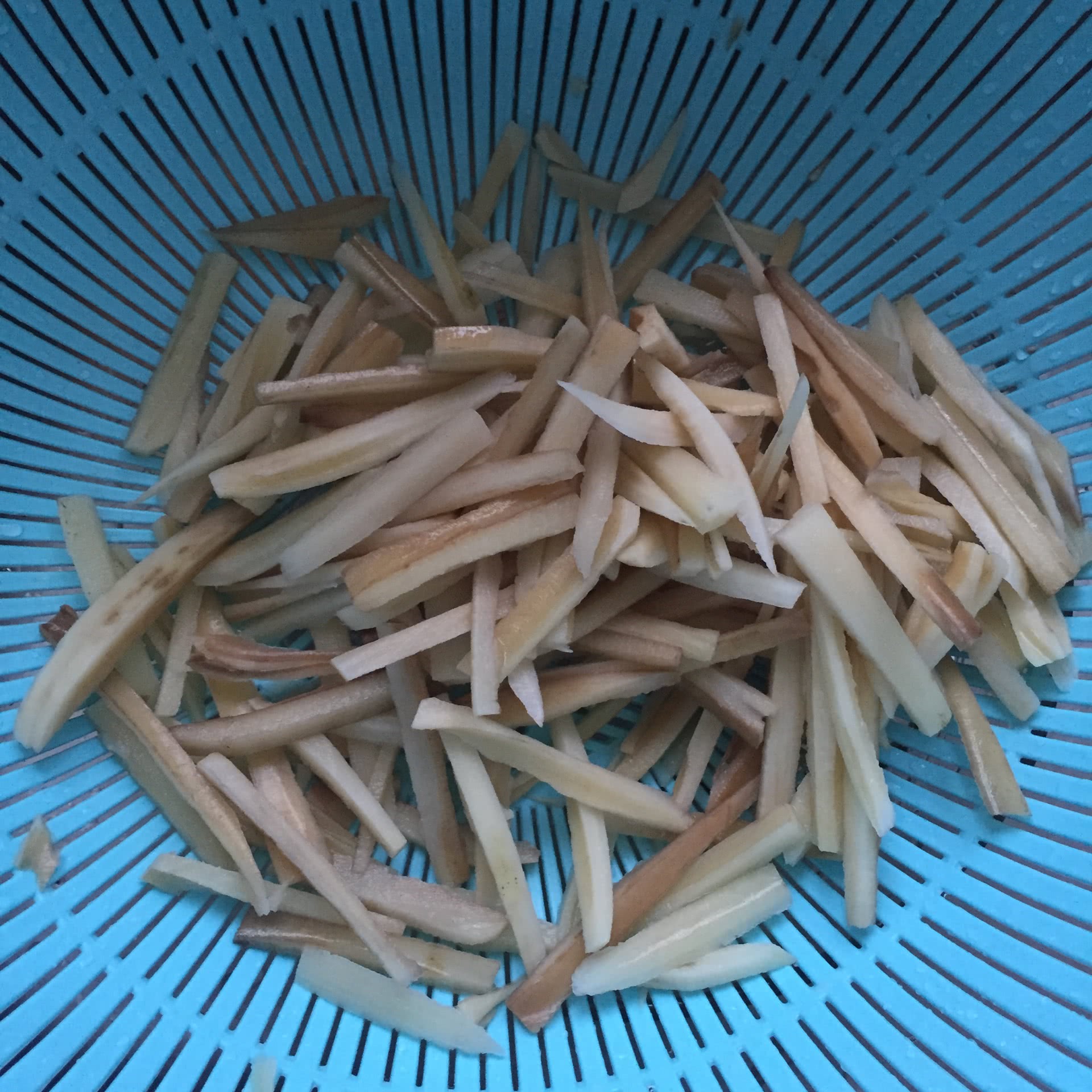 れんこん炒めの作り方イラスト1