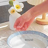 茉莉抹茶冰皮流心月饼，㊙️冷藏5天不变硬的冰皮的做法图解3