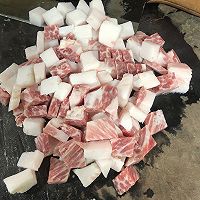 豆角肉丁米饭的做法图解1