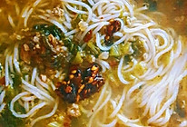 云南米线宴～鸡枞油小锅红米米线的做法