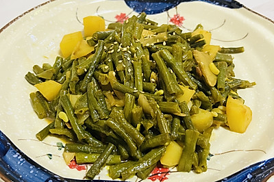 酱香豇豆土豆块
