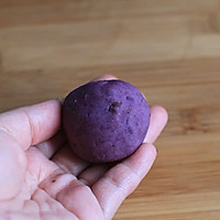 【紫薯豆沙糕】——零难度宴客小点心的做法图解8